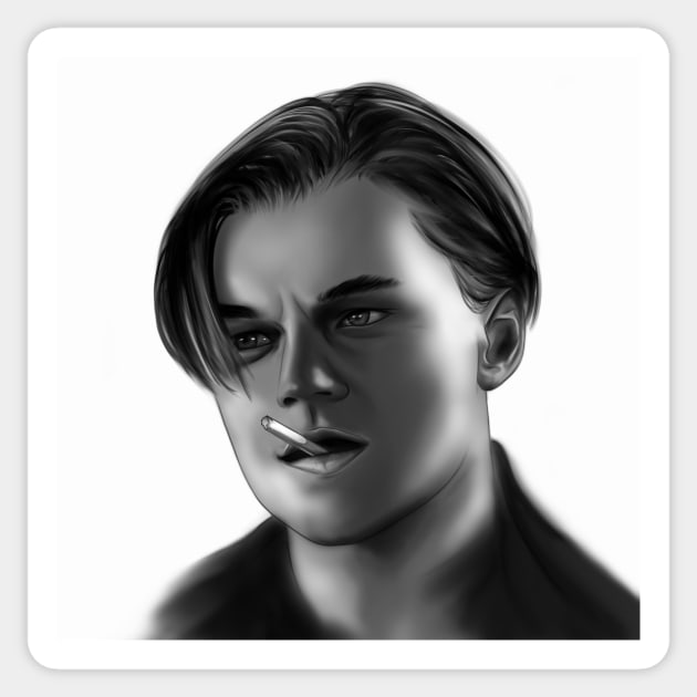 Leonardo DiCaprio Sticker by HoussinGui